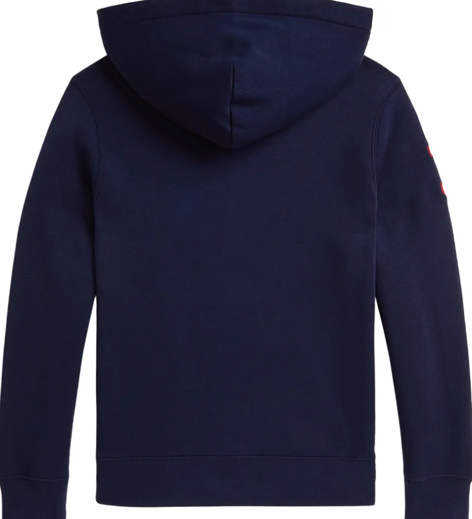 Hættetrøjer*Polo Ralph Lauren Hættetrøje - Refined Navy m. Rød