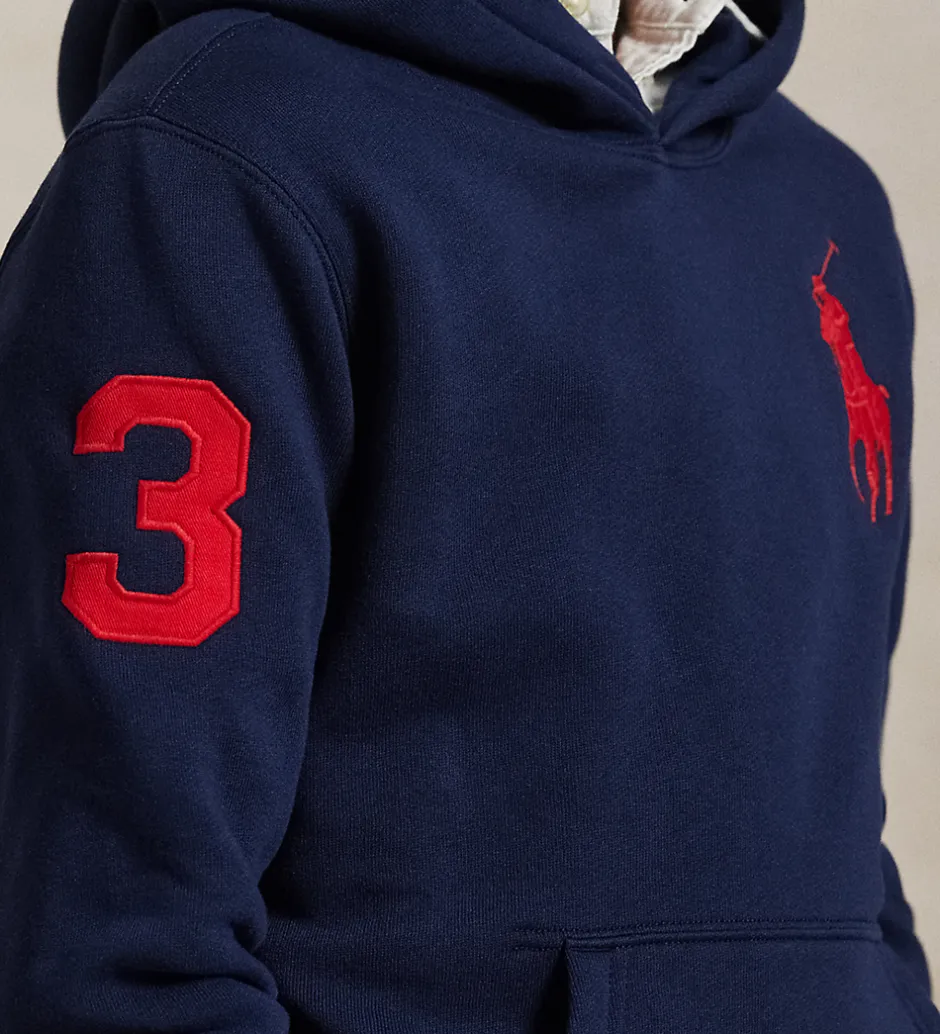 Hættetrøjer*Polo Ralph Lauren Hættetrøje - Refined Navy m. Rød