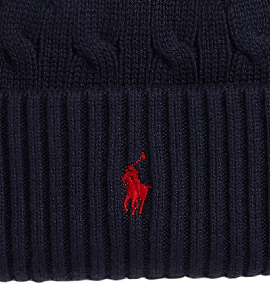 Huer Og Hatte*Polo Ralph Lauren Hue - Strik - Navy