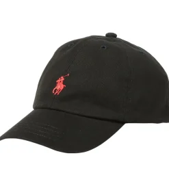Kasketter*Polo Ralph Lauren Kasket - Sort