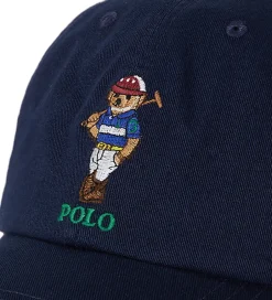 Kasketter*Polo Ralph Lauren kasket - Bear - Newport Navy