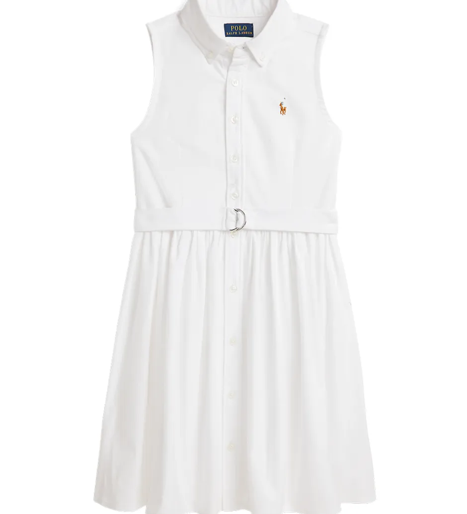 Konfirmationstøj*Polo Ralph Lauren Kjole - Latoyia - Hvid