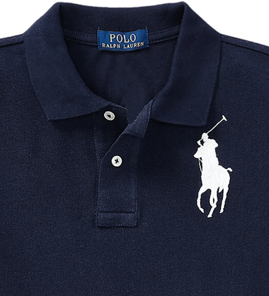 T-Shirts*Polo Ralph Lauren Polo - Refined Navy m. Hvid