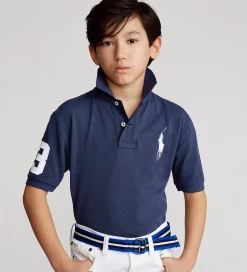 T-Shirts*Polo Ralph Lauren Polo - Refined Navy m. Hvid
