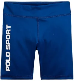 Polo Ralph Lauren Shorts - Polo Sport - Blå m. Print