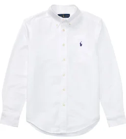 Børn Polo Ralph Lauren Skjorte - Hør - Hvid