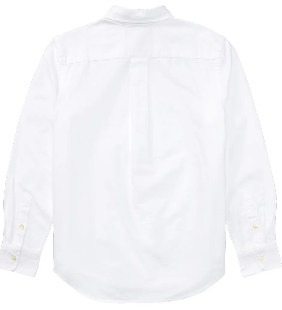 Børn Polo Ralph Lauren Skjorte - Hør - Hvid