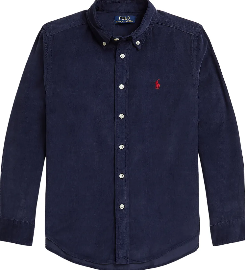 Børn Polo Ralph Lauren Skjorte - Fløjl - Newport Navy