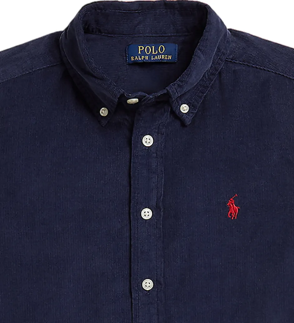 Børn Polo Ralph Lauren Skjorte - Fløjl - Newport Navy