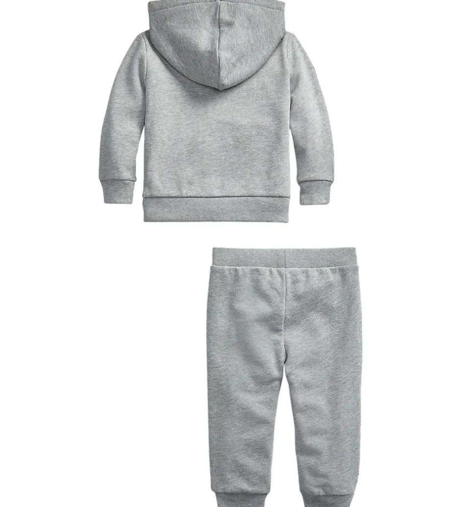 Børn Polo Ralph Lauren Sweatsæt - Core Replen - Gråmeleret