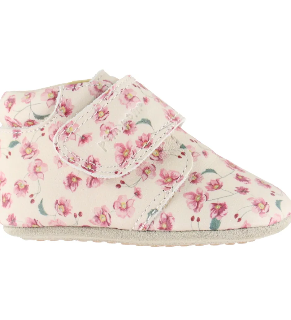 Begyndersko*Pom Pom Skindfutter - Beginners Velcro - Autumn Anemone AOP