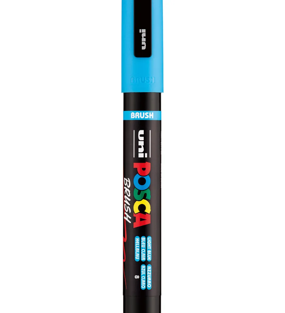 Tuscher Og Farver|Kreativ Leg*Posca Tusch - PC-5BR - Lyseblå
