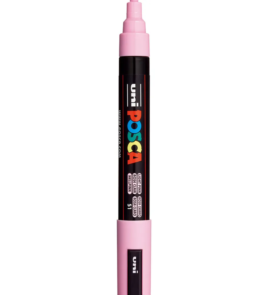 Tuscher Og Farver*Posca Tuscher - PC-5M - 4 stk. - Afdæmpede farver
