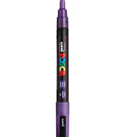 Posca Tuscher - PC-3M - 4 stk. - Blå/Grøn/Lilla m. Glimmer
