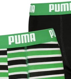 Børn Puma Boxershorts - Everyday - 2-pak - Grøn/Sort