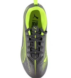 Fodboldstøvler - Græs (Fg)*Puma Fodboldstøvler - Ultra 5 Play FG/AG Jr - Silver Yellow/Aged