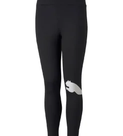 Gymnastiktøj*Puma Leggings - Active - Sort m.Hvid Logo