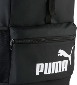 Puma Rygsæk - Phase Hooded - Black m. Hvid