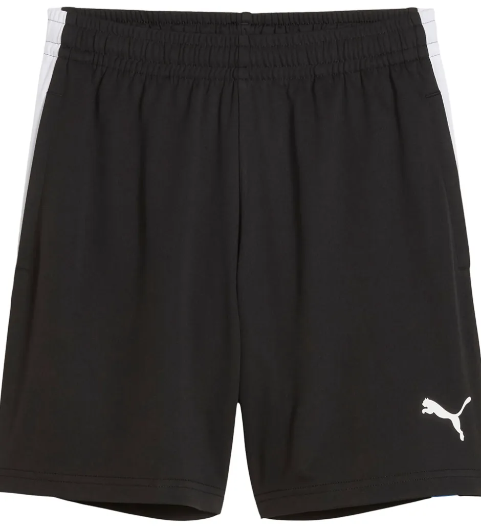 Sportsshorts|Træning Og Gymnastik*Puma Sportsshorts - Liga Training - Sort m. Blå/Hvid