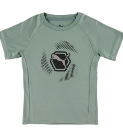 T-Shirts Og Toppe*Puma T-shirt - Active Sports Graphic - Green Moon
