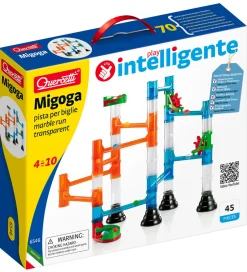 Kuglebaner*Quercetti Kuglebane - Migoga Marble Run Transparent - 45 Dele -