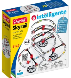 Kuglebaner*Quercetti Kuglebane - Skyrail Starter Set Rollercoster - 94 Dele