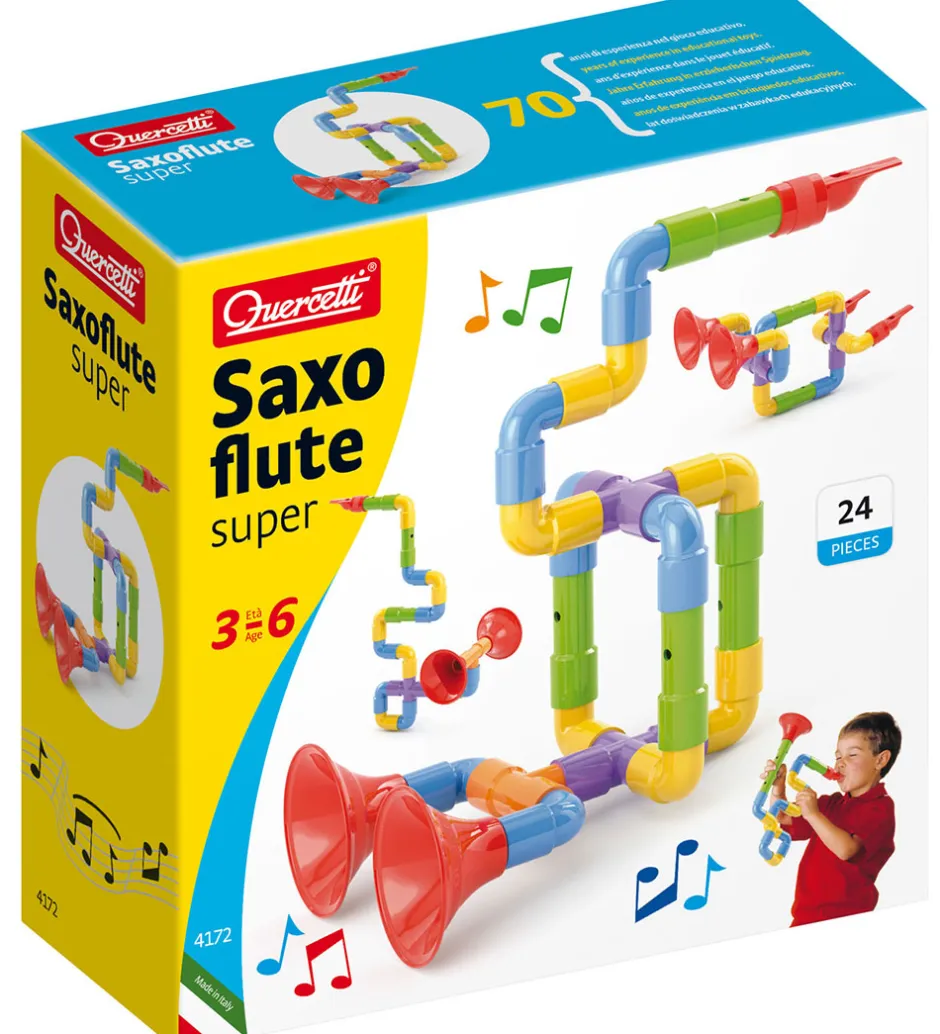 Quercetti Saxofon - Byg Selv - 24 Dele - 04172