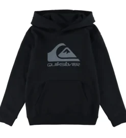 Hættetrøjer*Quiksilver Hættetrøje - Comp Logo - Sort