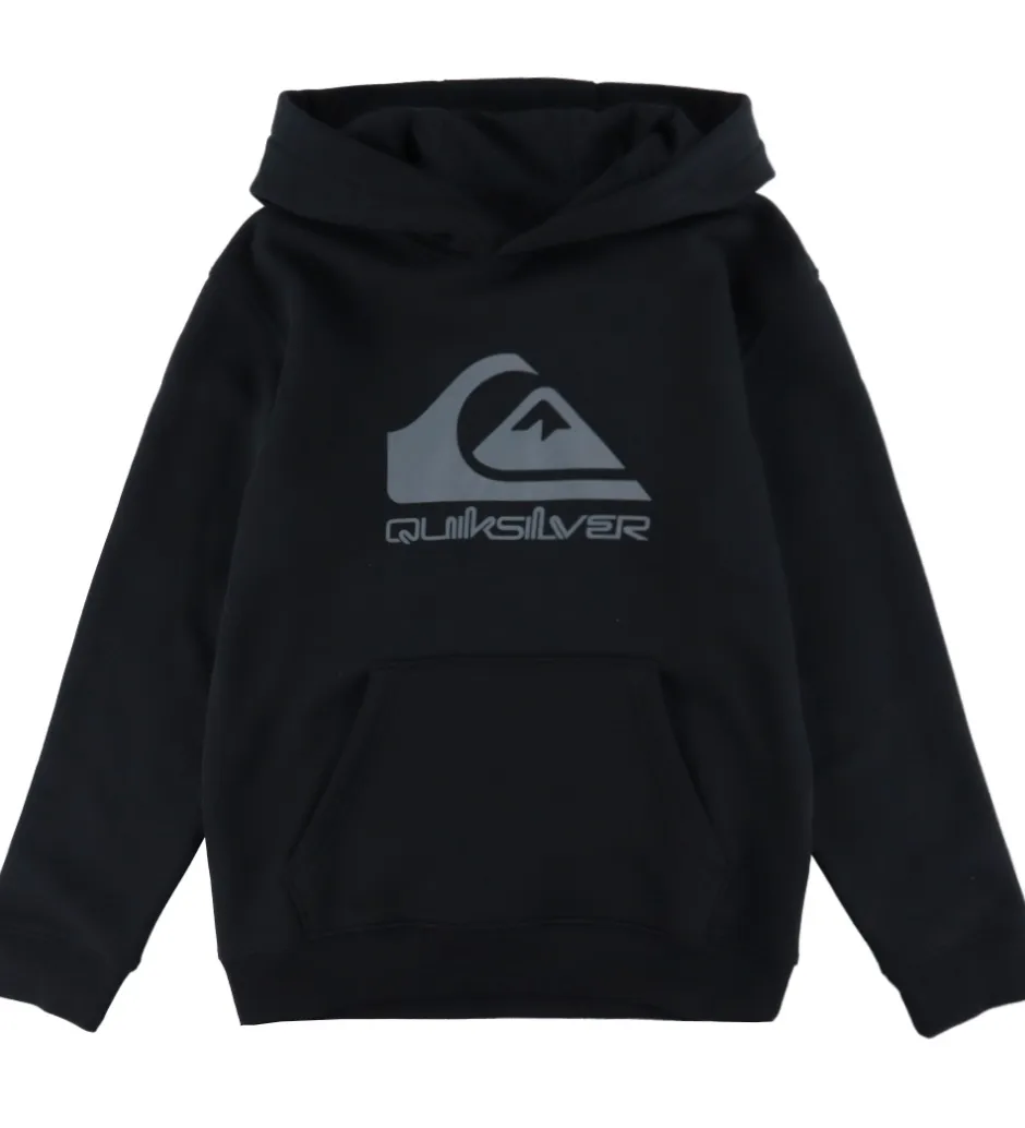 Hættetrøjer*Quiksilver Hættetrøje - Comp Logo - Sort