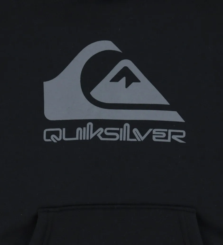 Hættetrøjer*Quiksilver Hættetrøje - Comp Logo - Sort