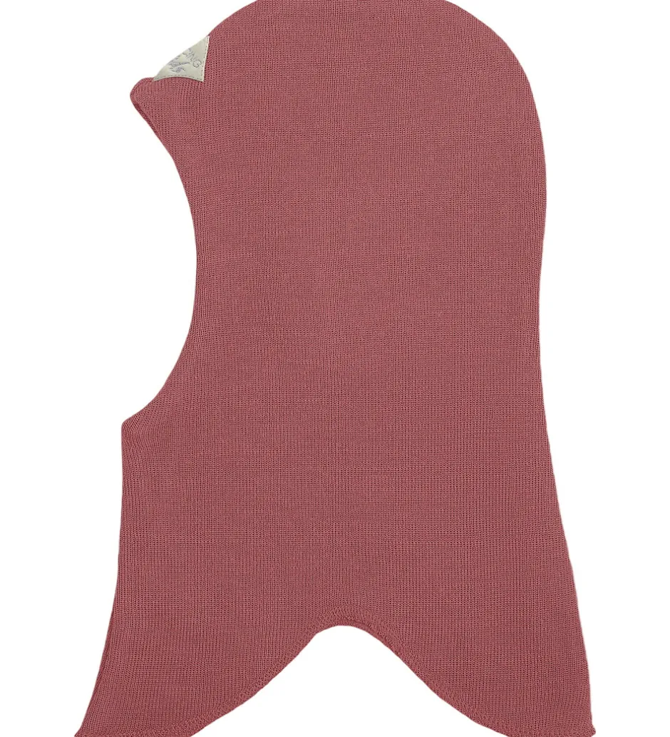 Elefanthuer*Racing Kids Elefanthue - Uld/Bomuld - 2-lags - Warm Dusty Rose