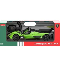 Biler, Tog Og Køretøjer*Rastar Fjernstyret Bil - Lamborghini SC63 - 1:14
