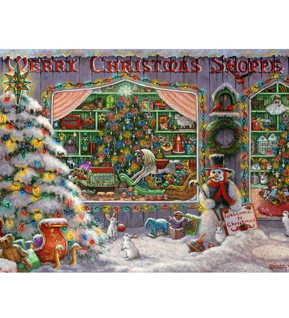 Puslespil*Ravensburger Puslespil - 500 Brikker - The Christmas Shop