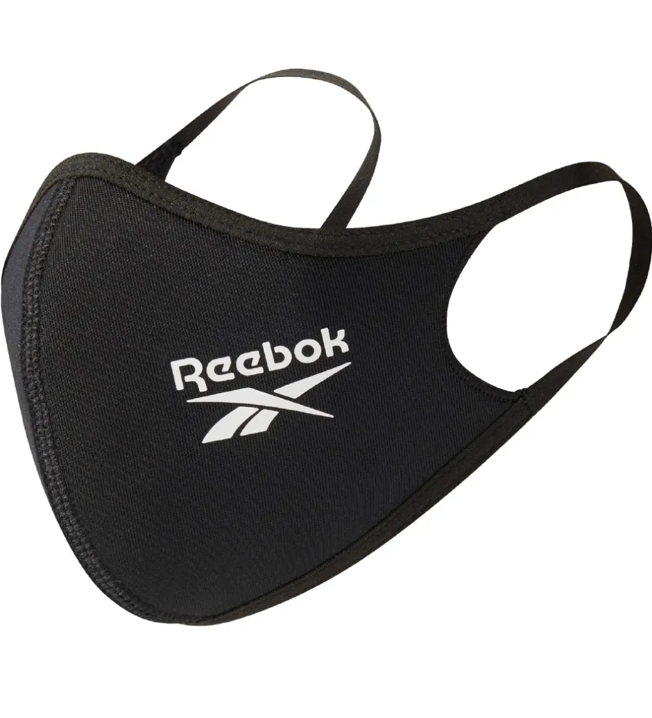 Mundbind*Reebok Mundbind - Small - 3-pak - Sort
