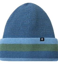 Børn Reima Hue - Uld/Polyester - Rib/Strik - Hippa - Blue Ocean