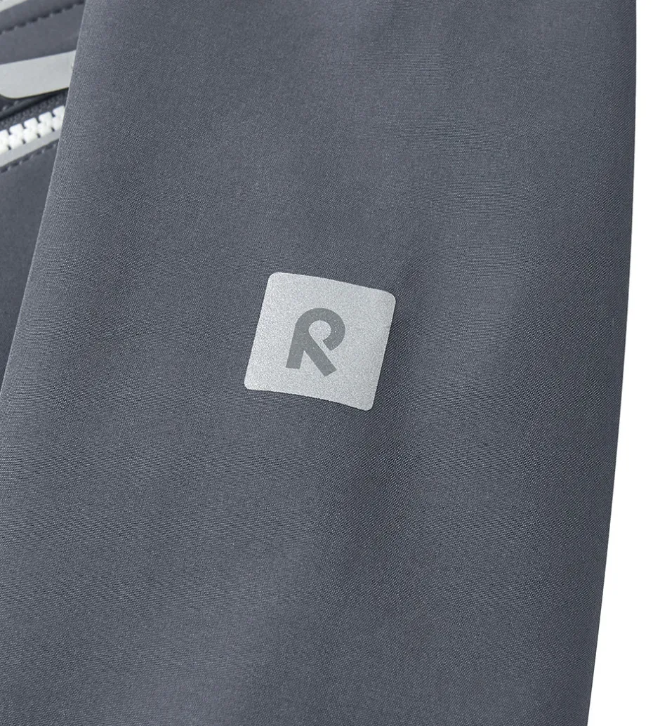 Softshell*Reima Softshelljakke m. Fleece - Vantti - Grå
