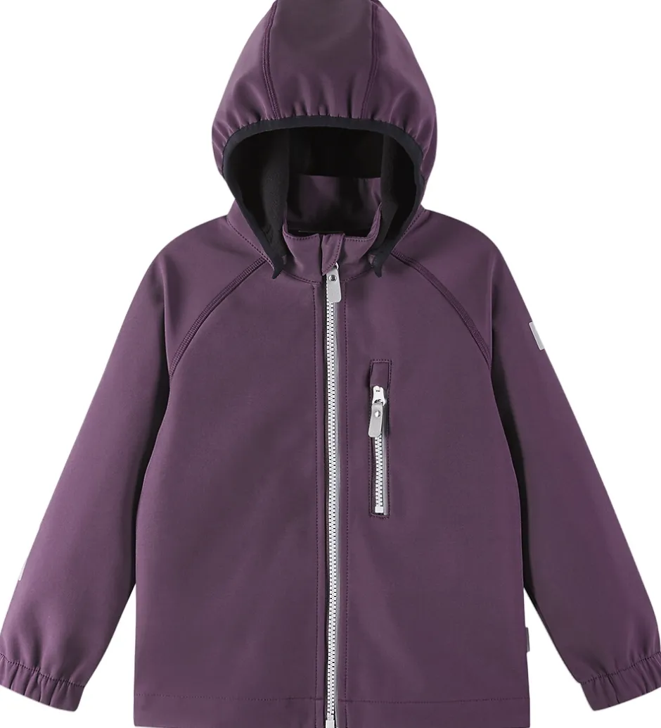 Børn Reima Softshelljakke m. Fleece - Vantti - Lilla