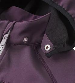 Børn Reima Softshelljakke m. Fleece - Vantti - Lilla