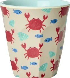 Kop Og Tudekop*Rice Kopper - Melamin - 6 stk. - 160 ml - Blue Ocean