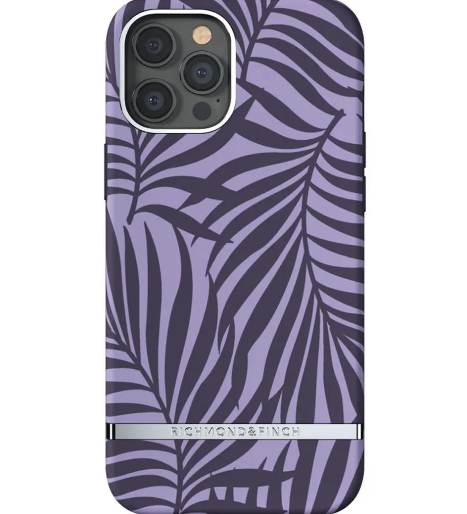 Mobilcovers*Richmond & Finch Cover - iPhone 12 Pro Max - Purple Palm
