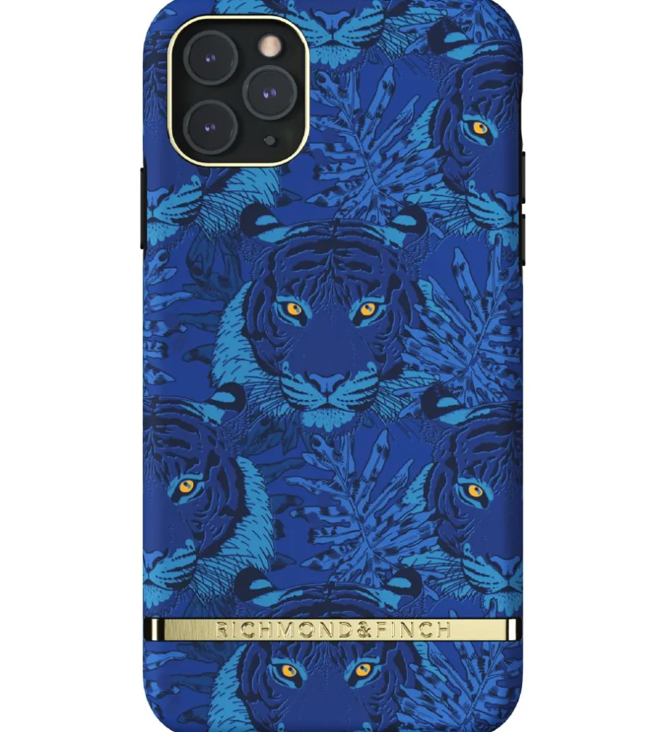 Mobilcovers*Richmond & Finch Cover - iPhone 11 Pro Max - Blue Tiger