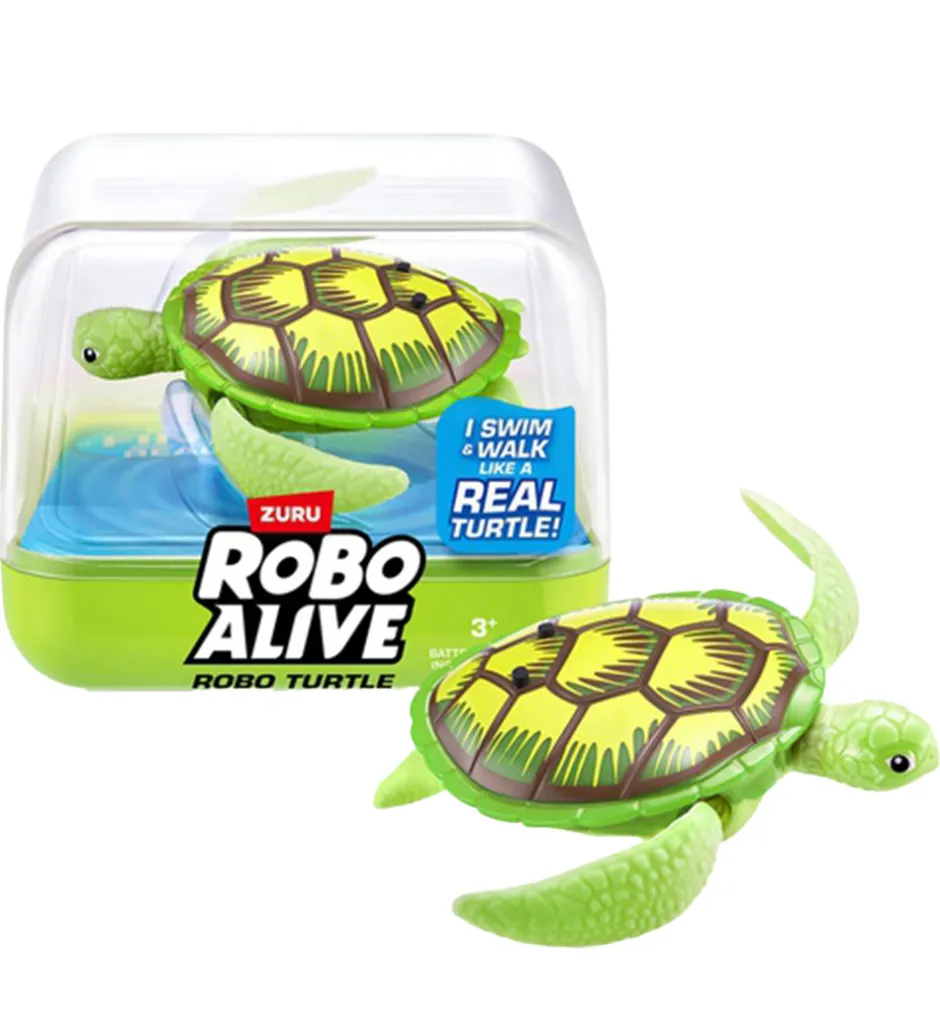 Vandleg*Robo Alive Badelegetøj - Robo Turtle - Grøn