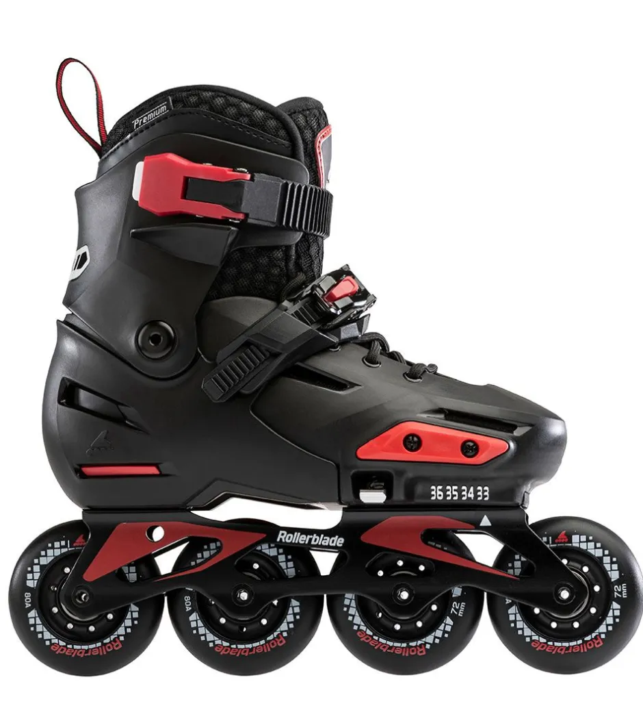 Rulleskøjter|Rulleskøjter*Rollerblade Rulleskøjter - Apex - Sort - Inliner