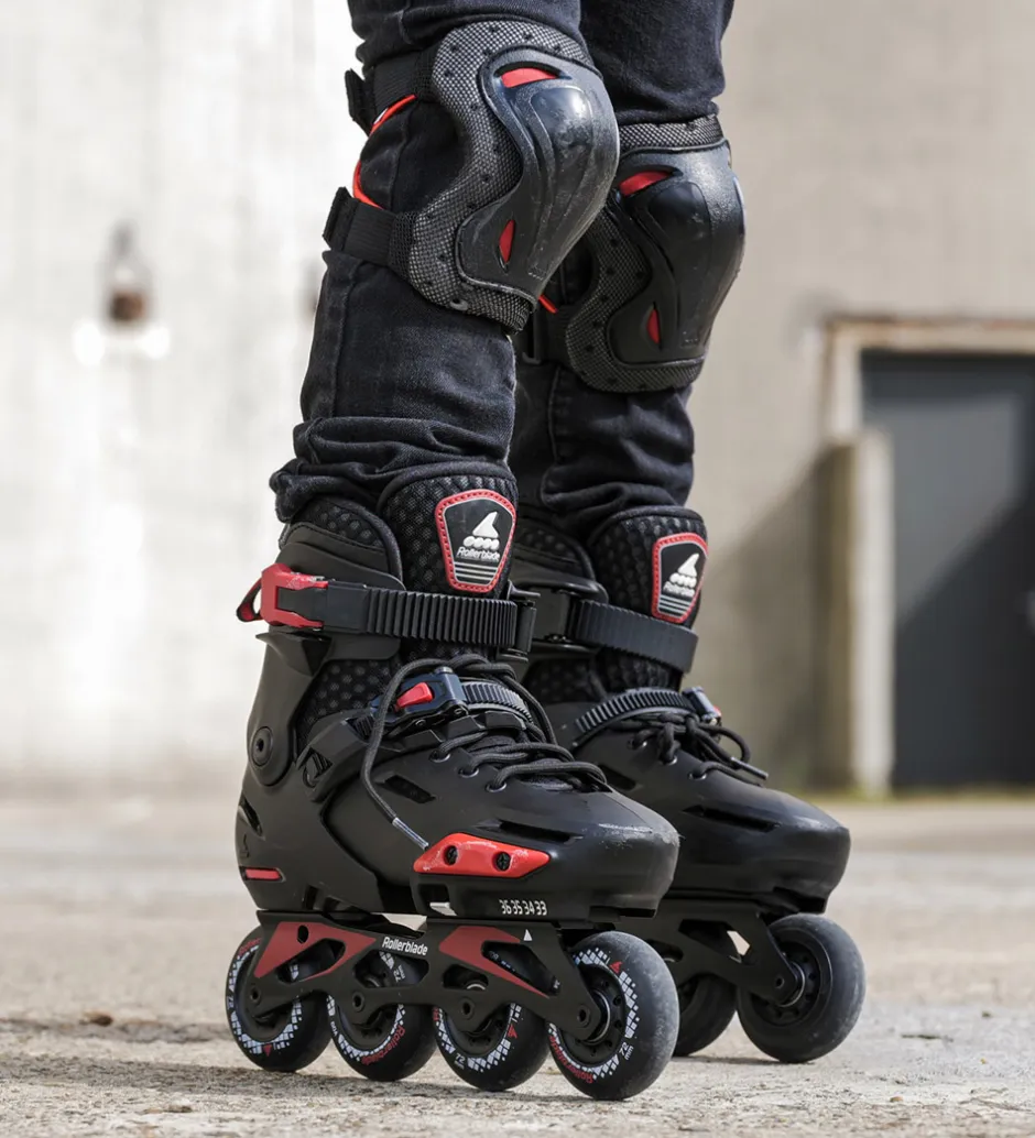 Rulleskøjter|Rulleskøjter*Rollerblade Rulleskøjter - Apex - Sort - Inliner