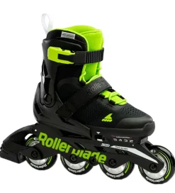 Rulleskøjter|Rulleskøjter*Rollerblade Rulleskøjter - Microblade - Sort/Grøn - Inliner