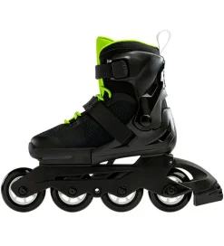 Rulleskøjter|Rulleskøjter*Rollerblade Rulleskøjter - Microblade - Sort/Grøn - Inliner