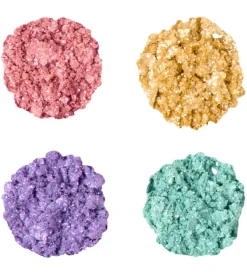 Sminke*Rosajou Øjenskygger - Vegan - Rosa/Gul/Lilla/Grøn