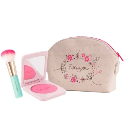 Sminke*Rosajou Sminkesæt - Blush mm. - 4 Dele - Rosa