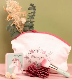 Sminke*Rosajou Sminkesæt - Blush mm. - 4 Dele - Rosa