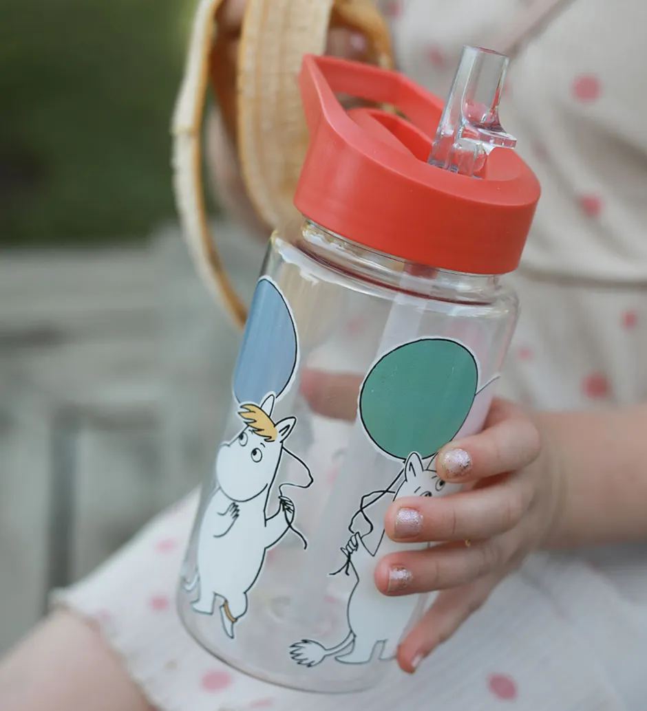 Drikkedunke|Drikkedunke*Rätt Start Drikkedunk - Mumi - 550 ml - Rød